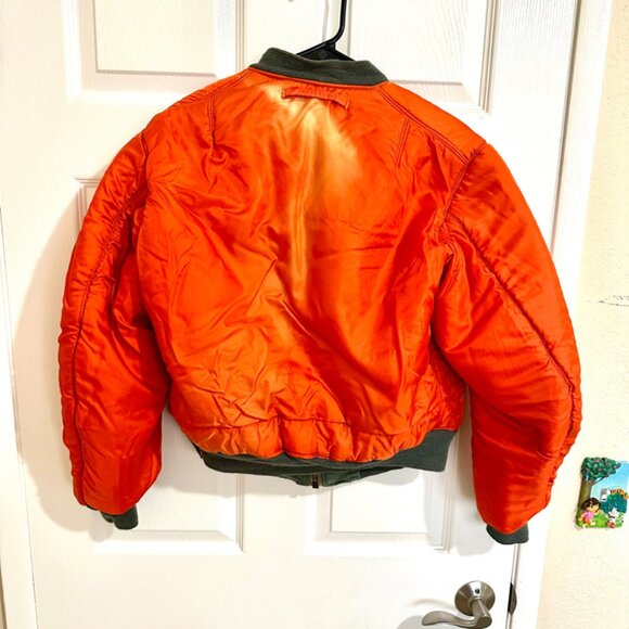 US Air Force 1960s L-2B Flight Jacket Size Small Vintage - Picture 4 of 14